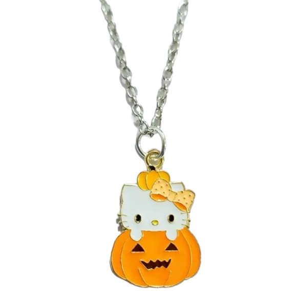 ‼️$7‼️ Hello Kitty - Kuromi - Halloween Charm Necklace - Anime - Sanrio 🎃 - Picture 3 of 11